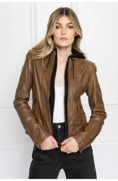 LAMARQUE LAMARQUE ARLETTE | LEATHER BIKER JACKET