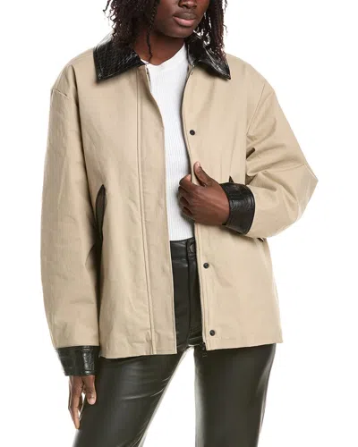 Lamarque Barn Jacket In Neutral