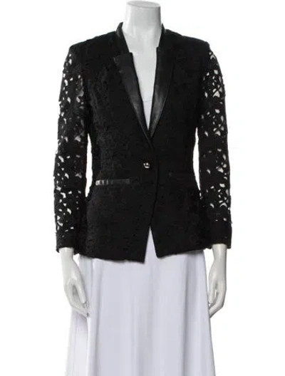 Pre-owned Lamarque Blazer In Black