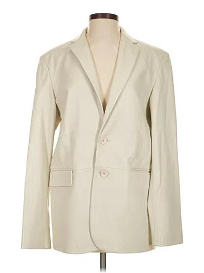 Pre-owned Lamarque Blazer Jacket In Ivory