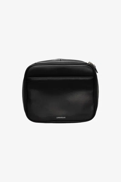 Lamarque Brice Travel Cosmetic Case In Black