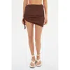 Lamarque Cacia Swimsuit Cover-up Skirt In Brown