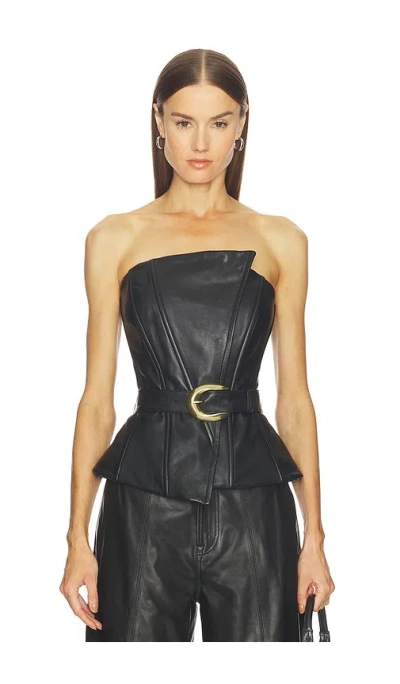 Lamarque Cala Top In Black