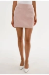 Lamarque Candela | Double Face Wool Mini Skirt