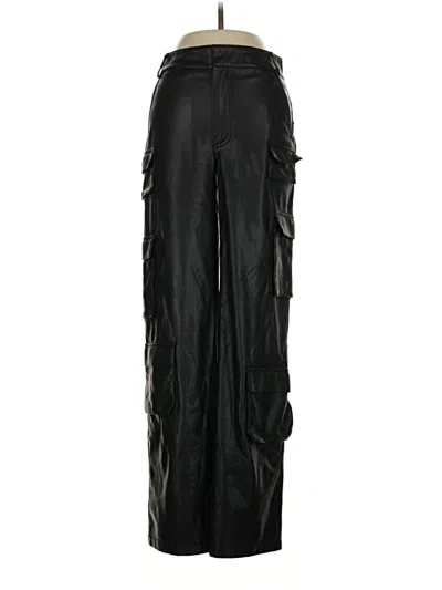 Pre-owned Lamarque Cargo Pants In Black