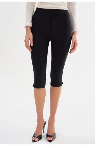 Lamarque Celine | Stretch Twill Capri In Black
