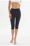Lamarque Celine | Stretch Twill Capri In Black