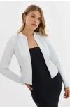 Lamarque Chapin | Reversible Leather Bomber In White