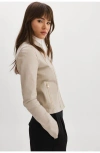 Lamarque Chapin | Reversible Leather Bomber In Neutral