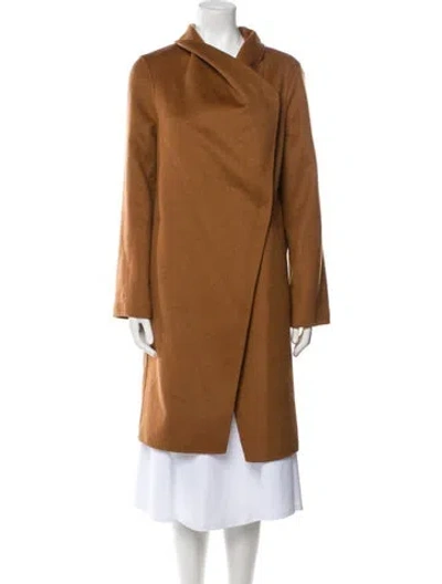 Pre-owned Lamarque Coat In Brown