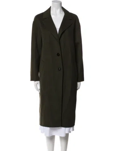 Pre-owned Lamarque Coat In Green