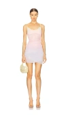 Lamarque Dasha Mini Dress In Sunset Gradient