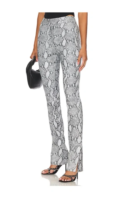 Lamarque Dawn Pant In Slate Snake Print