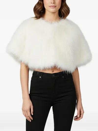 Pre-owned Lamarque Deora Jacket In White