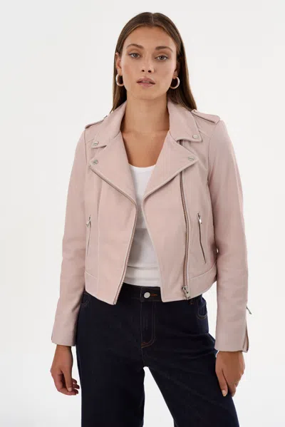 Lamarque Donna Iconic Leather Biker Jacket