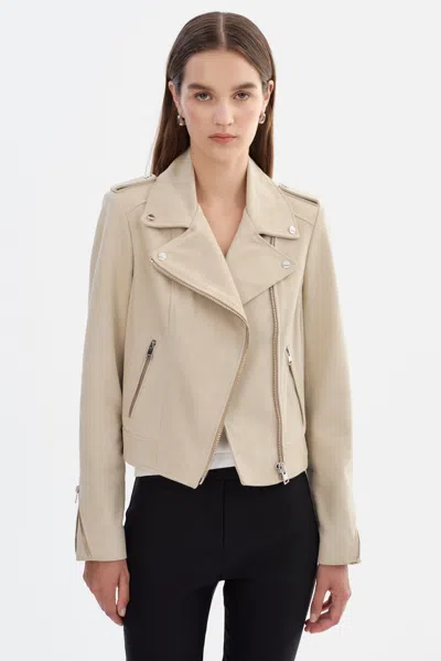 Lamarque Donna S Suede Biker Jacket