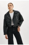 Lamarque Dylan | 80's Leather Biker Jacket