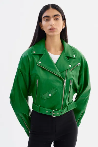 Lamarque Dylan 80's Leather Biker Jacket