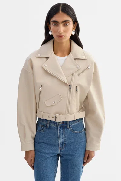 Lamarque Dylan 80's Leather Biker Jacket