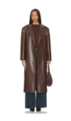 Lamarque Ebba Coat In Brown