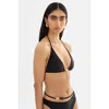 Lamarque Elandra Triangle Bikini Top In Blue