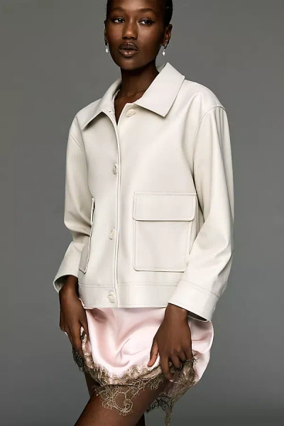 Lamarque Elara Utility Jacket In White