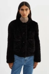 Lamarque Emilia | Faux Fur Jacket In Black