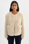 Lamarque Emilia | Faux Fur Jacket In Neutral