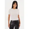 Lamarque Estir Crew Neck T-shirt In White