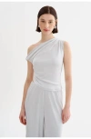 Lamarque Evonne | One Shoulder Top In White