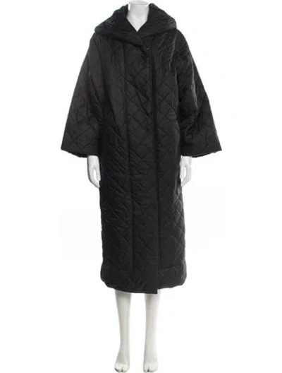 Pre-owned Lamarque Faux Fur Coat In Gray