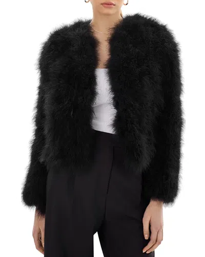 LAMARQUE DEORA FEATHER JACKET