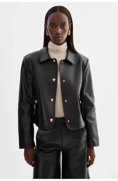 Lamarque Francesca | Leather Jacket In Black