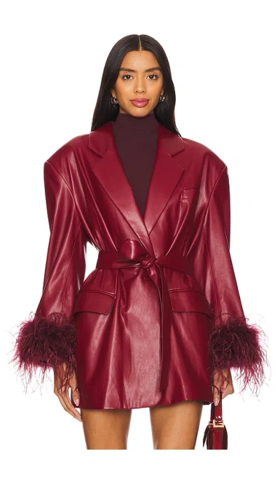 Lamarque Galia Blazer In Syrah