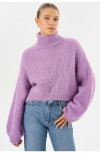 Lamarque Garcelle | Wool Turtleneck Sweater In Purple