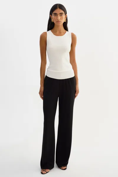 Lamarque Gigi Knit Pants In Black