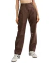 Lamarque High Waisted Leather Trouser