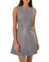 Lamarque Hilma Dress In Grey Weave