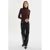 Lamarque Imani Recycled Leather Trousers In Multi