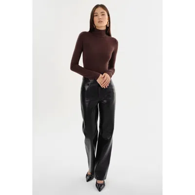 Lamarque Imani Recycled Leather Trousers In Multi