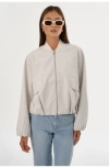 Lamarque Iriana | Bomber Jacket In Gray