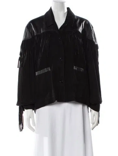 Pre-owned Lamarque Jacket In Black