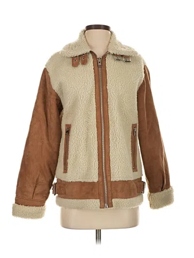Pre-owned Lamarque Jacket In Brown