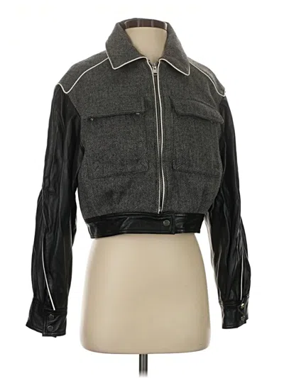 Pre-owned Lamarque Jacket In Gray