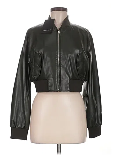 Pre-owned Lamarque Jacket In Green