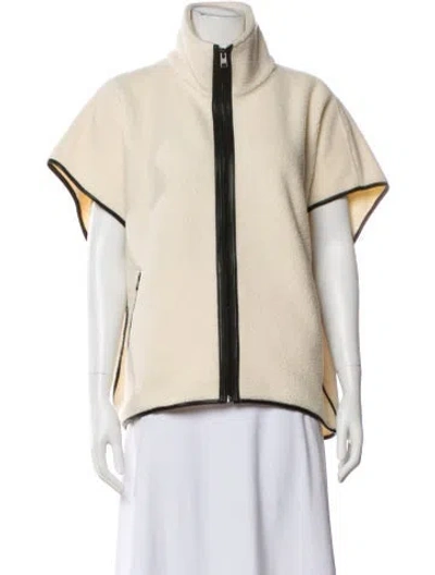 Pre-owned Lamarque Jacket In Neutral