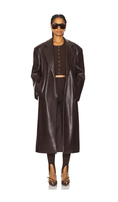 Lamarque Janelle Coat In Brown