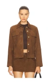 Lamarque Jolene Jacket In Brown