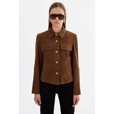 LAMARQUE LAMARQUE JOLENE | SUEDE JACKET
