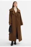 Lamarque Josephine | Oversized Trench Coat In Brown